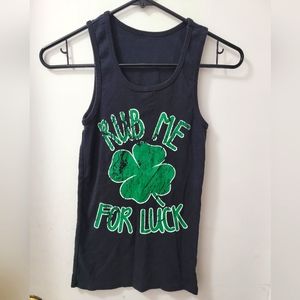 St. Patrick's day tank sz Small